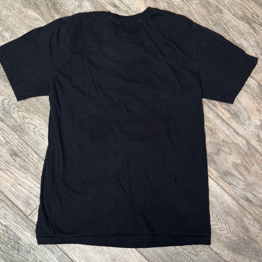 Nike Black Tee with Grey and Red Graphic - Picture 2 of 4